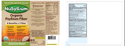 Psyllium Husk OTC49110.jpg Nusyllium Unflavored Organic Natural Fiber - Psyllium Husk OTC49110